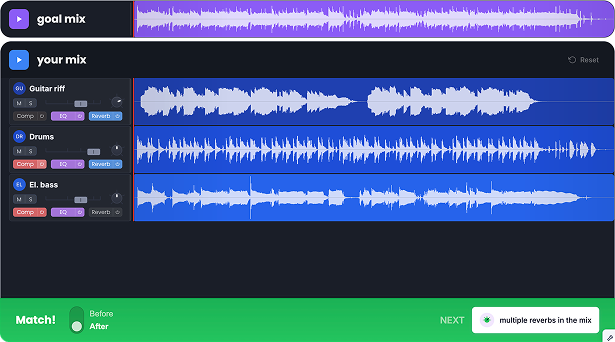 Mini-DAW exercise screenshot from the course